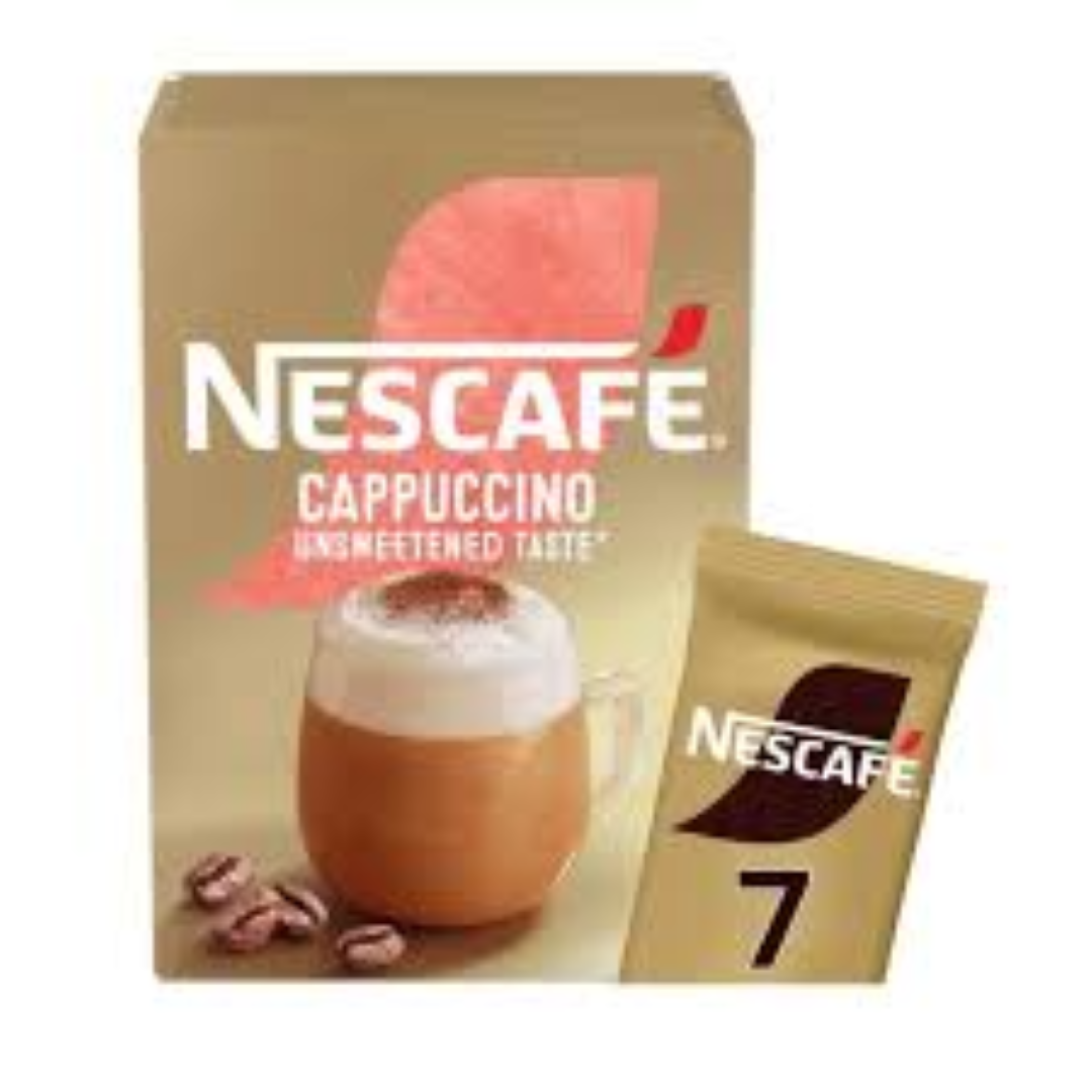 NESCAFE CAPPUCCINO UNSWEETENED 7SC